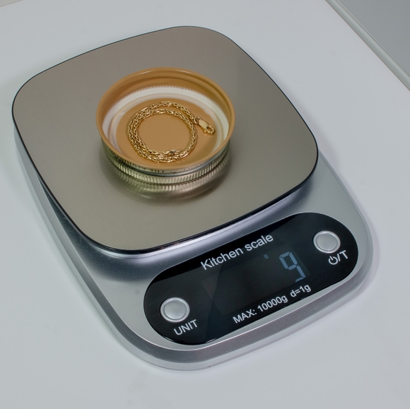 18k Gold Rope Bracelet Italy 9" - Picture 6 of 6